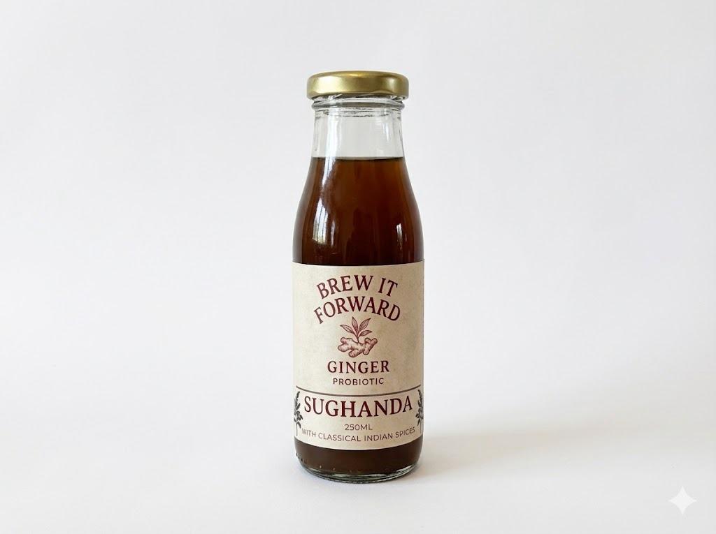 A clean Sugandha bottle portrait
