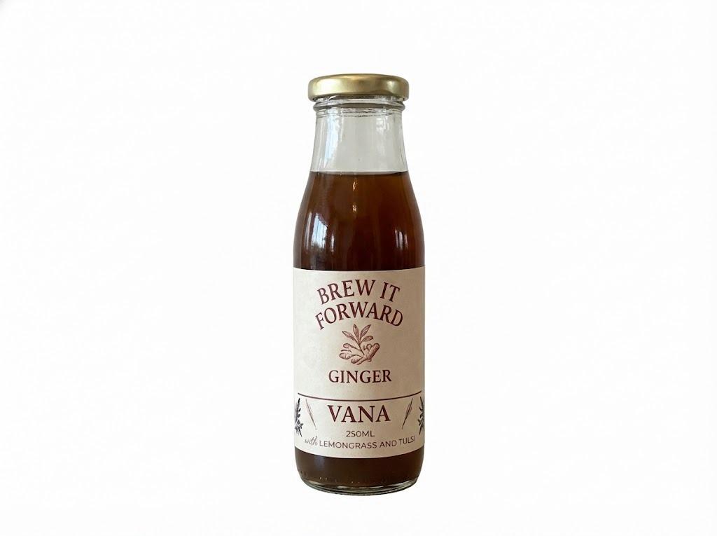A clean Vana bottle portrait